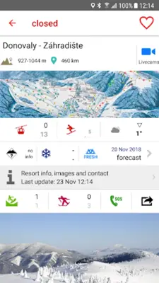 iSKI Slovakia - Ski, snow, resort info, tracker android App screenshot 3