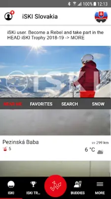 iSKI Slovakia - Ski, snow, resort info, tracker android App screenshot 4